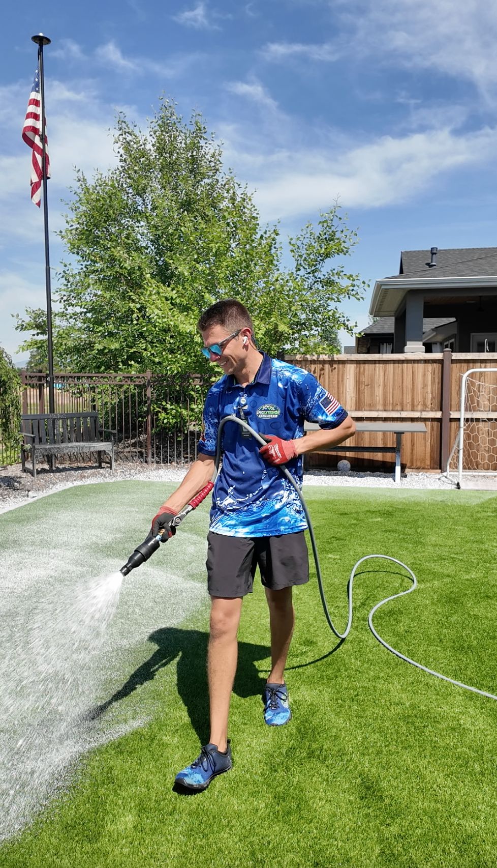 Artificial Turf Cleaning