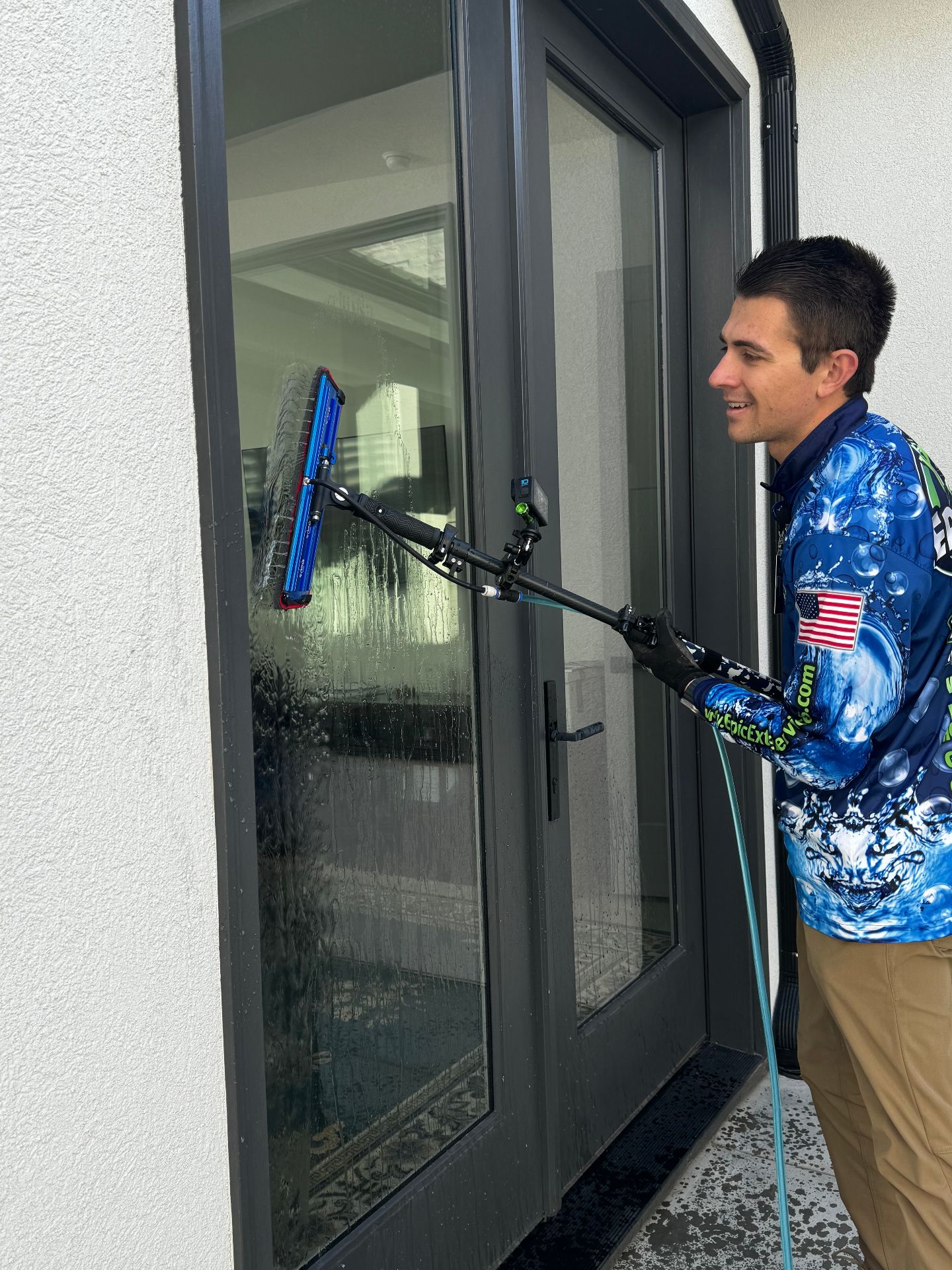 Professional window cleaning service in Nampa, Idaho - Downtown Nampa example 1