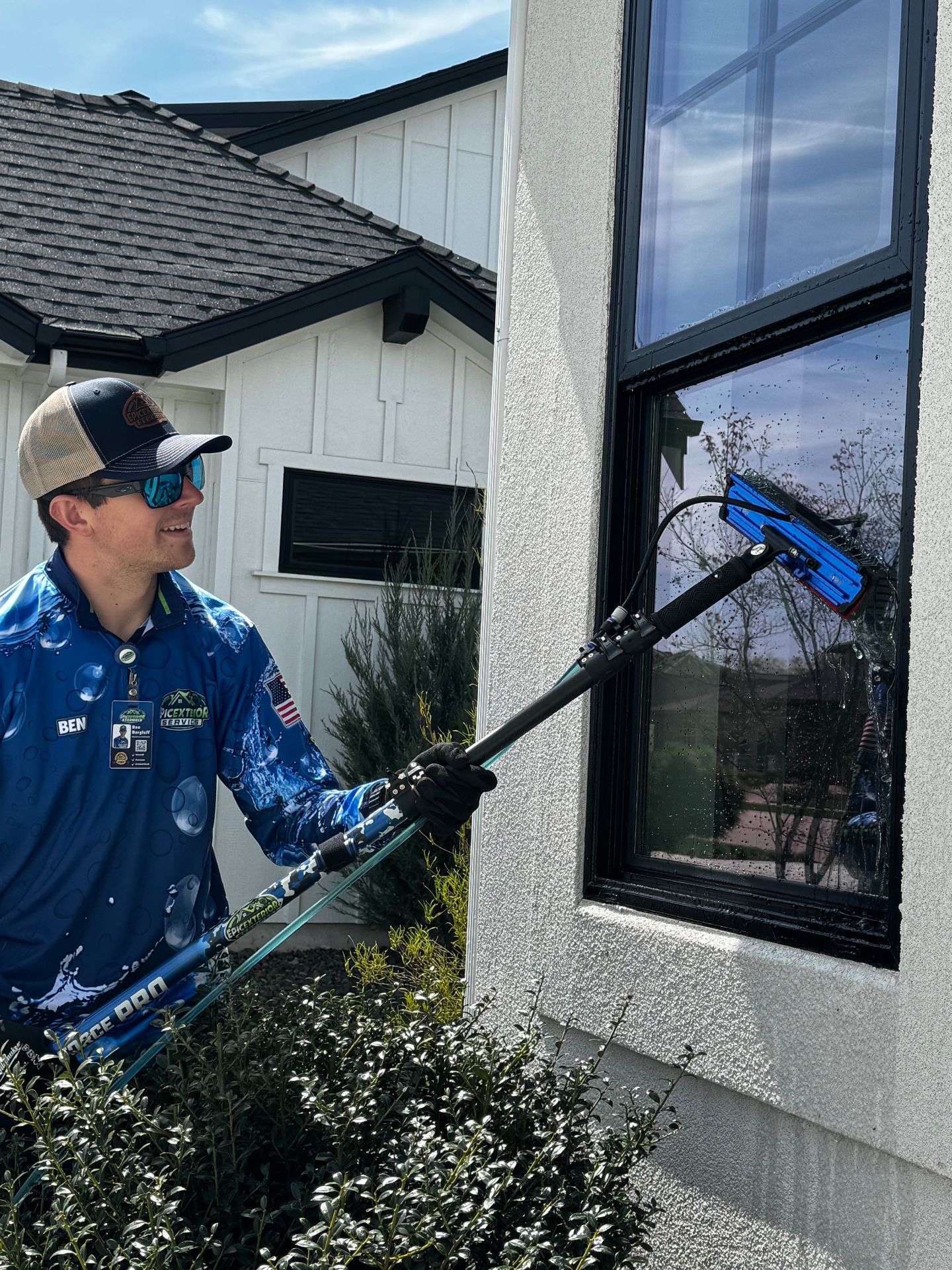 Professional window cleaning service in Star, Idaho - Downtown Star example 1